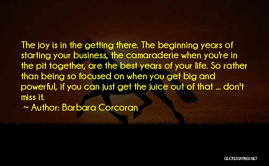 Beginning Your Life Together Quotes By Barbara Corcoran