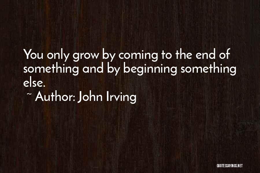 Beginnings And Endings Quotes By John Irving