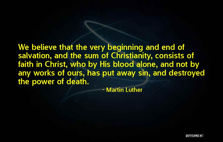 Beginnings And Ends Quotes By Martin Luther Beginnings And Ends Quotes By Martin Luther
