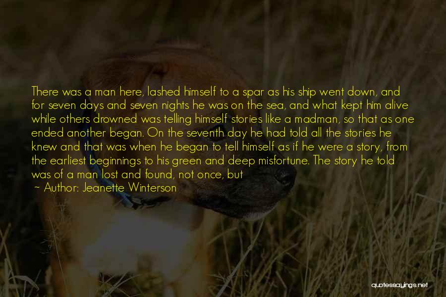 Beginnings Of Stories Quotes By Jeanette Winterson