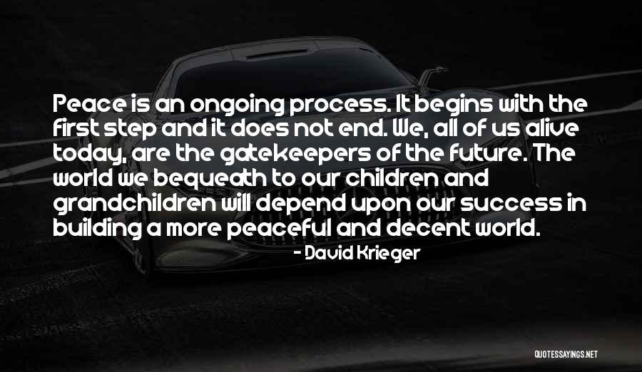 Begins With One Step Quotes By David Krieger Begins With One Step Quotes By David Krieger