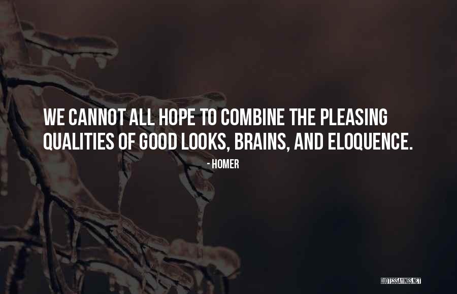 Beguines Quotes By Homer