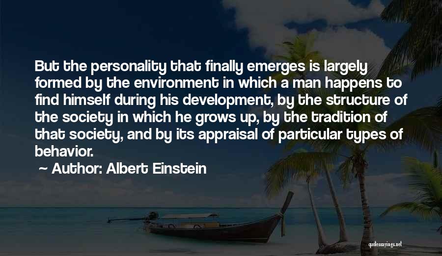 Behavior And Personality Quotes By Albert Einstein