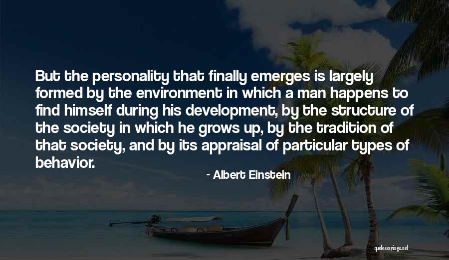 Behavior And Personality Quotes By Albert Einstein