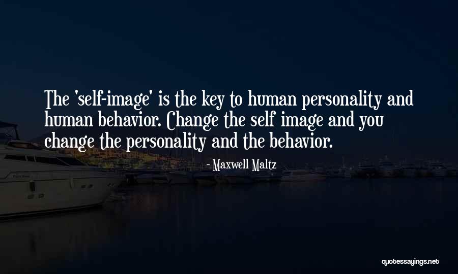 Behavior And Personality Quotes By Maxwell Maltz