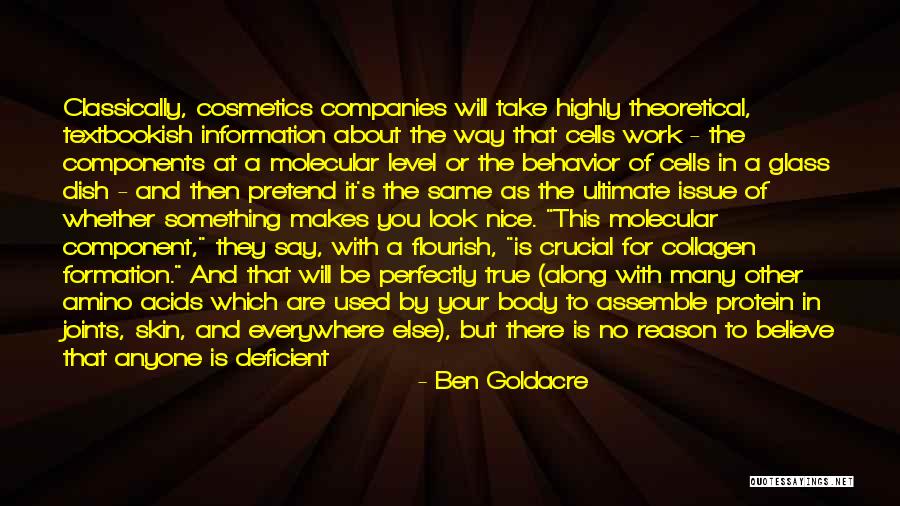 Behavior At Work Quotes By Ben Goldacre