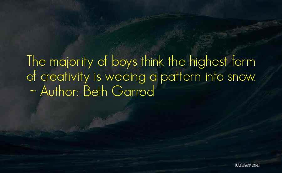 Behavior Funny Quotes By Beth Garrod