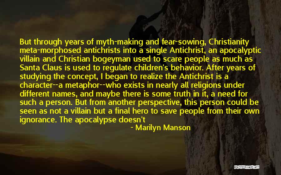 Behavior In Children Quotes By Marilyn Manson Behavior In Children Quotes By Marilyn Manson
