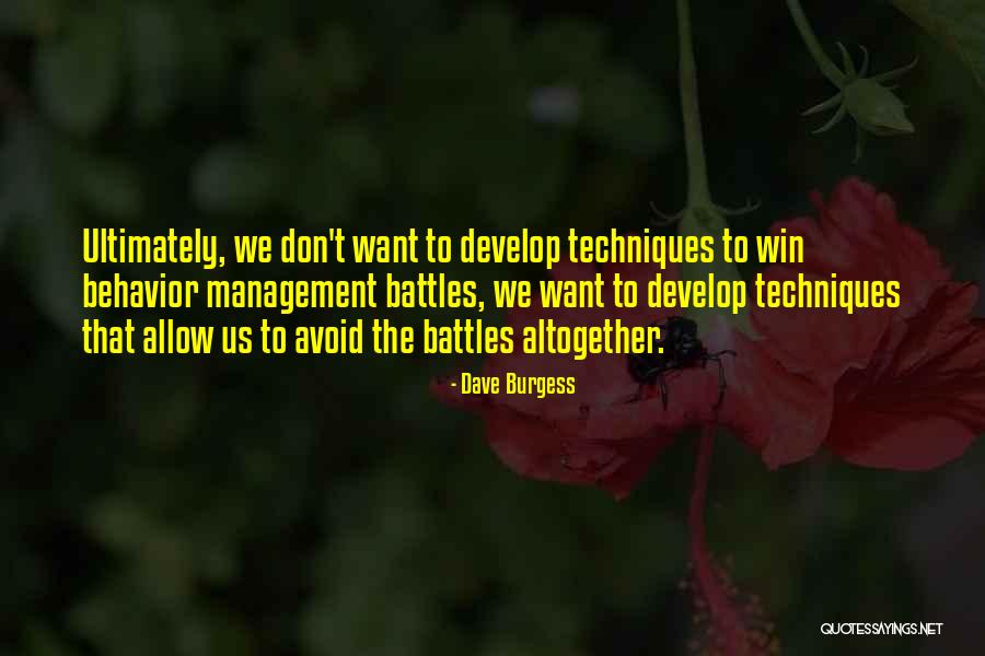 Behavior Management Quotes By Dave Burgess