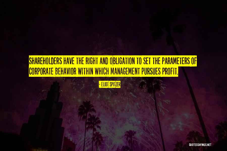 Behavior Management Quotes By Eliot Spitzer Behavior Management Quotes By Eliot Spitzer