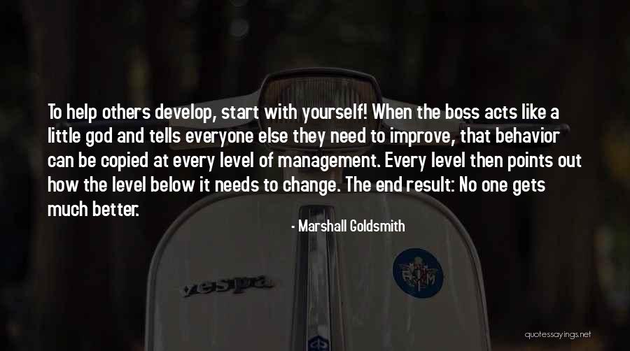 Behavior Management Quotes By Marshall Goldsmith