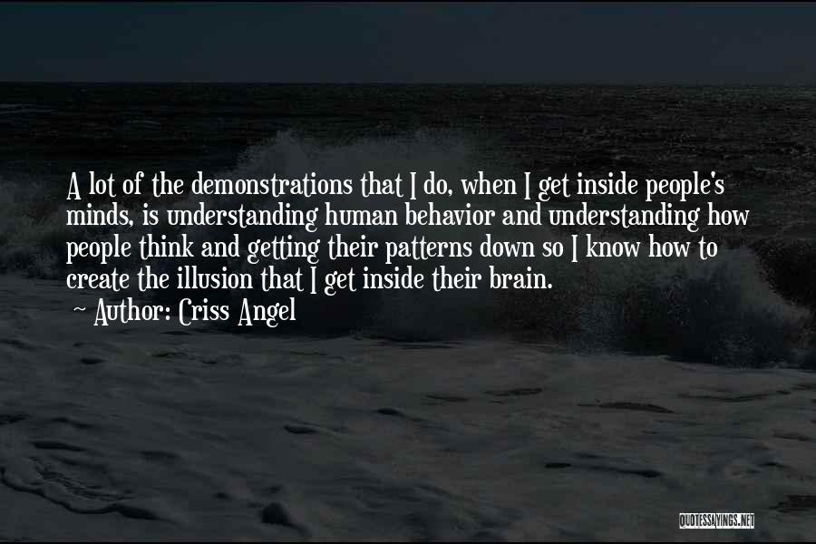 Behavior Patterns Quotes By Criss Angel