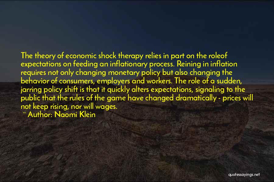 Behavior Therapy Quotes By Naomi Klein