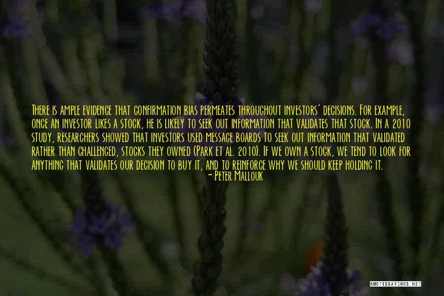 Behavioral Economics Quotes By Peter Mallouk Behavioral Economics Quotes By Peter Mallouk