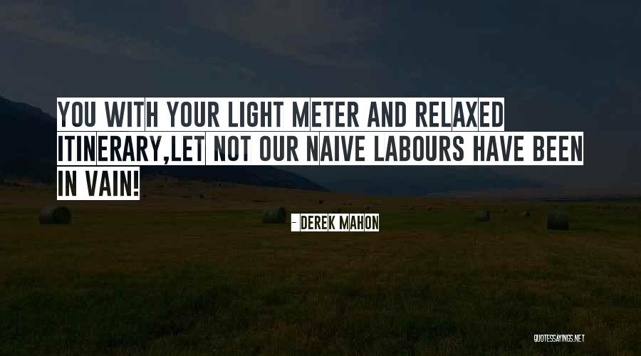 Behija Ljubovic Quotes By Derek Mahon Behija Ljubovic Quotes By Derek Mahon