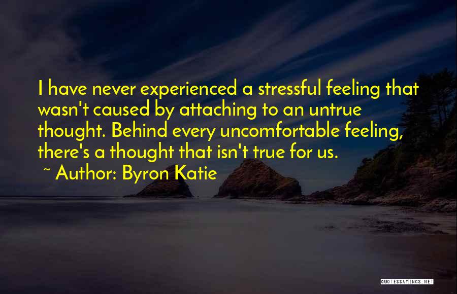 Behind Every Quotes By Byron Katie