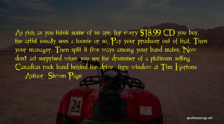 Behind Every Quotes By Steven Page