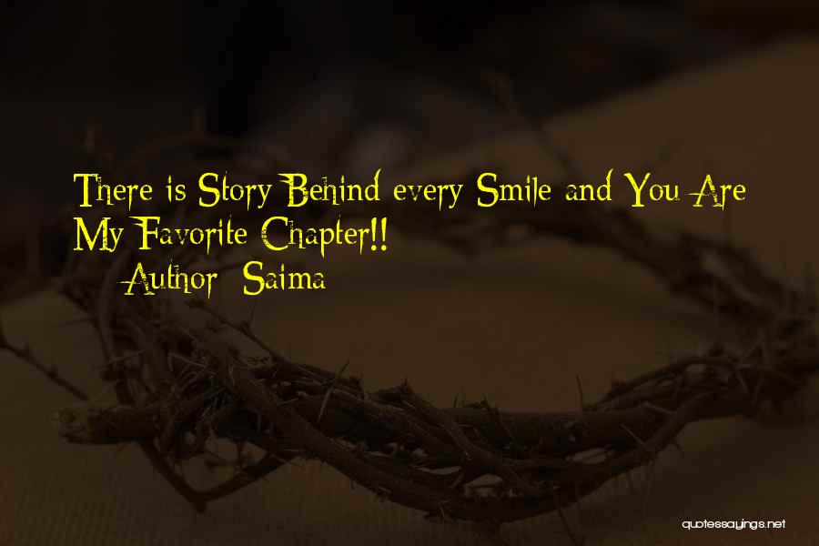 Behind My Smile Quotes By Saima