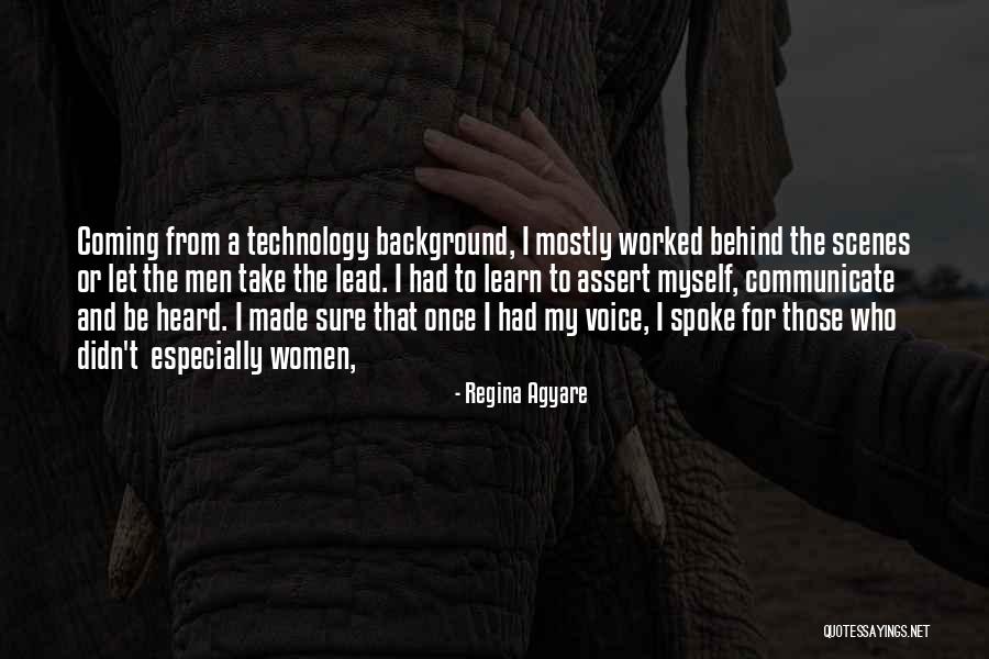 Behind Scenes Quotes By Regina Agyare