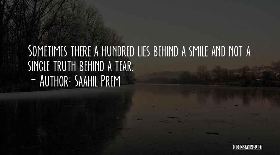 Behind Smile Quotes By Saahil Prem