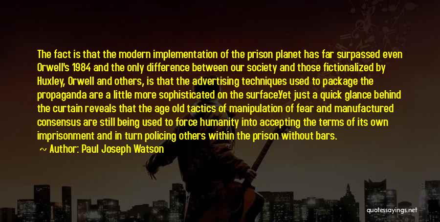 Behind The Bars Quotes By Paul Joseph Watson