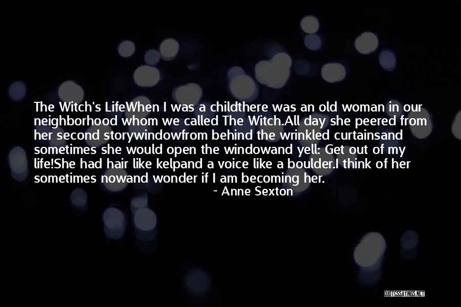 Behind The Curtains Quotes By Anne Sexton