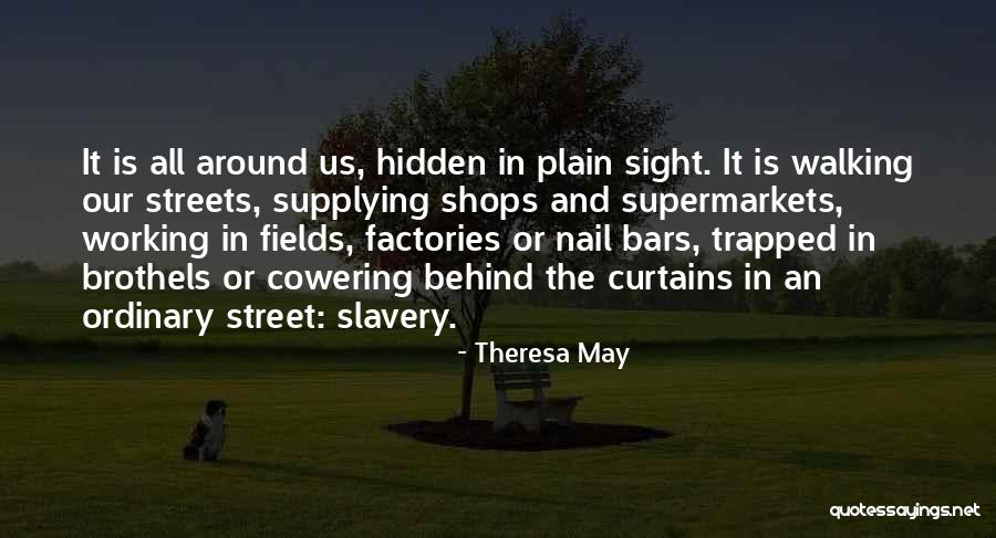 Behind The Curtains Quotes By Theresa May