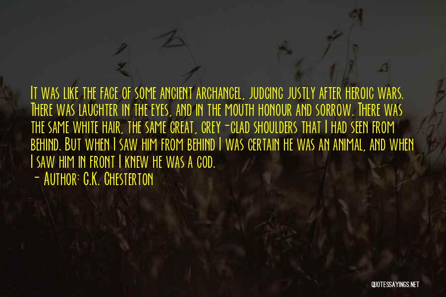 Behind The Laughter Quotes By G.K. Chesterton