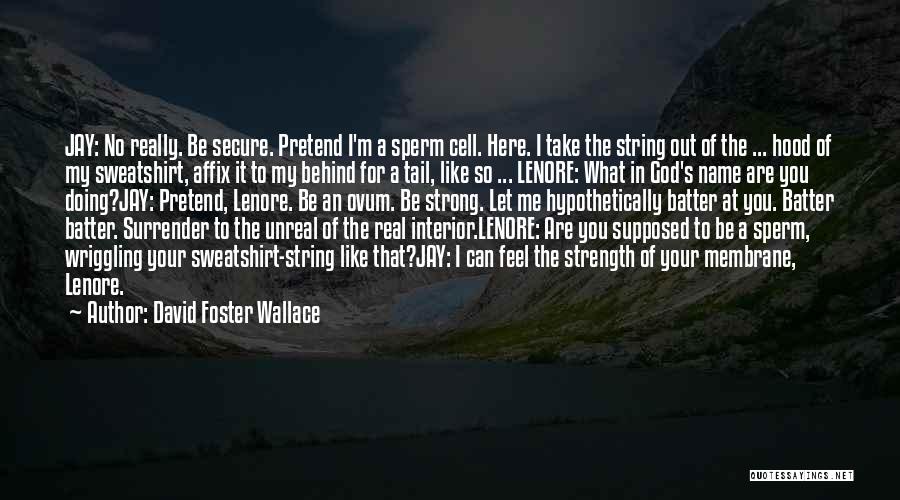 Behind The Name Quotes By David Foster Wallace