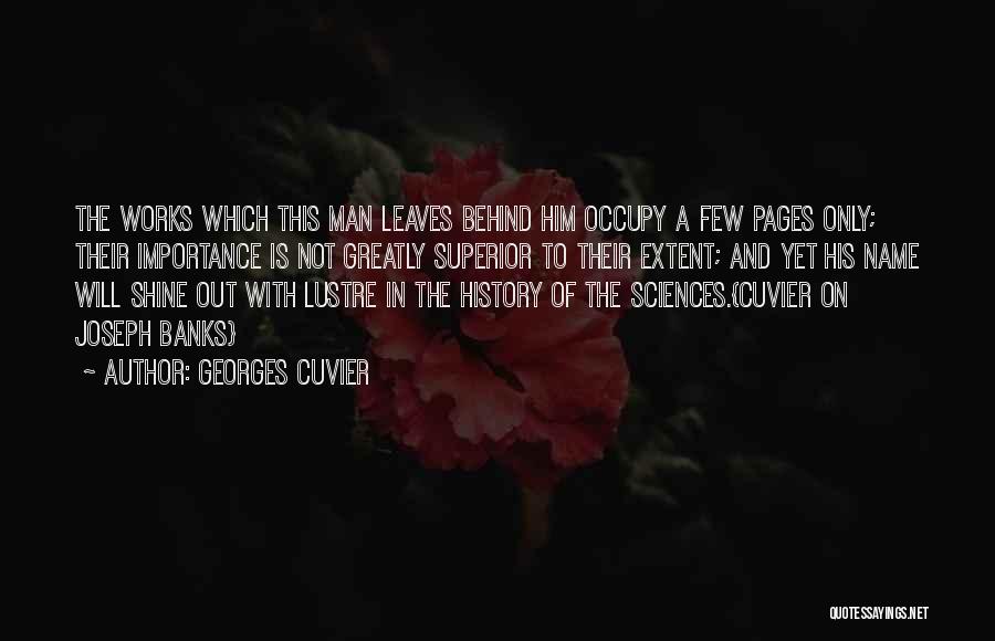 Behind The Name Quotes By Georges Cuvier