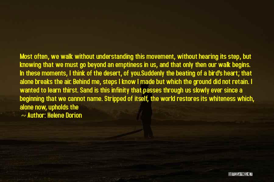 Behind The Name Quotes By Helene Dorion