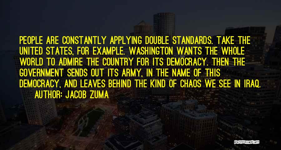 Behind The Name Quotes By Jacob Zuma