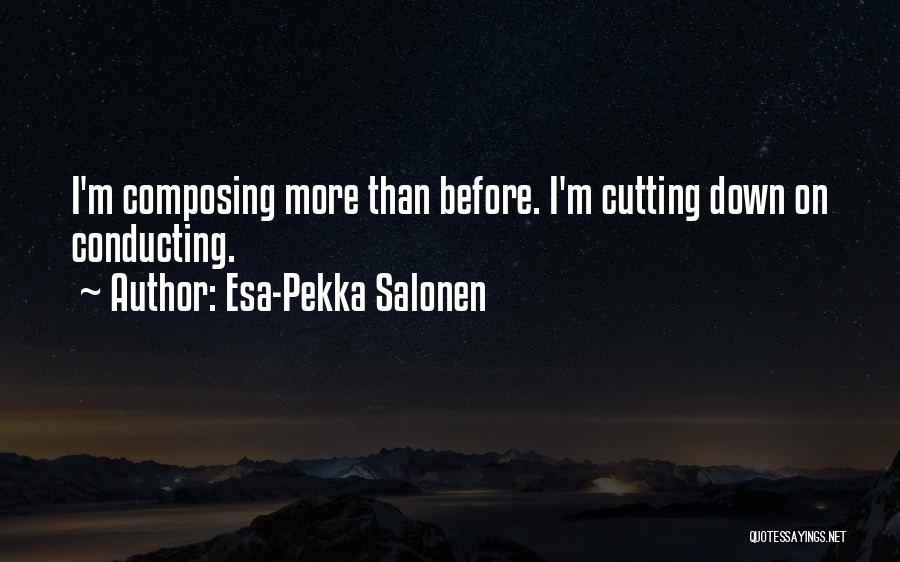 Behind The Swoosh Quotes By Esa-Pekka Salonen