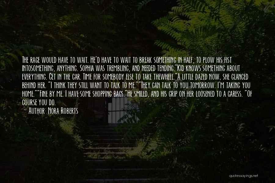 Behind The Wheel Quotes By Nora Roberts