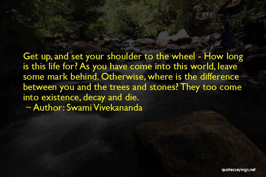 Behind The Wheel Quotes By Swami Vivekananda
