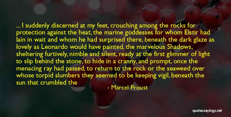 Behind Those Blue Eyes Quotes By Marcel Proust