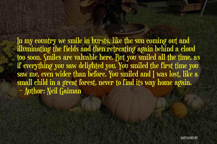 Behind Those Smiles Quotes By Neil Gaiman