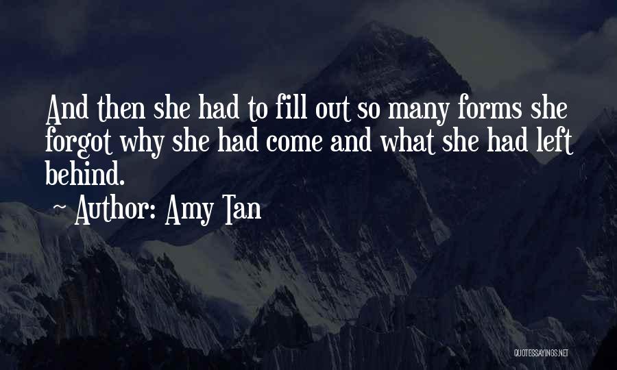 Behinds Quotes By Amy Tan