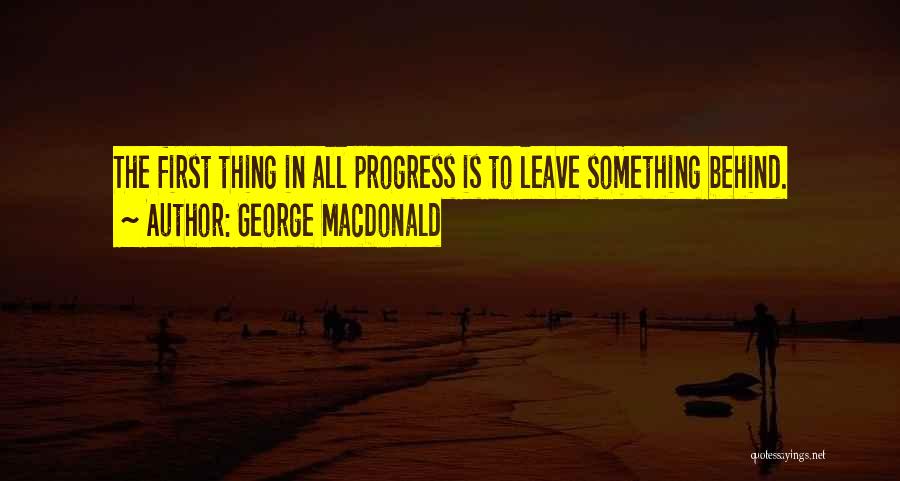 Behinds Quotes By George MacDonald