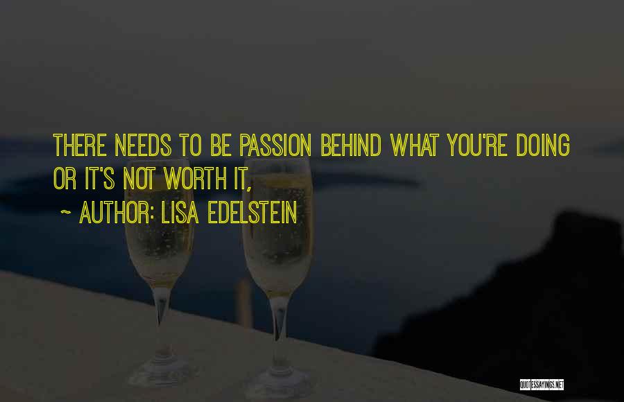 Behinds Quotes By Lisa Edelstein