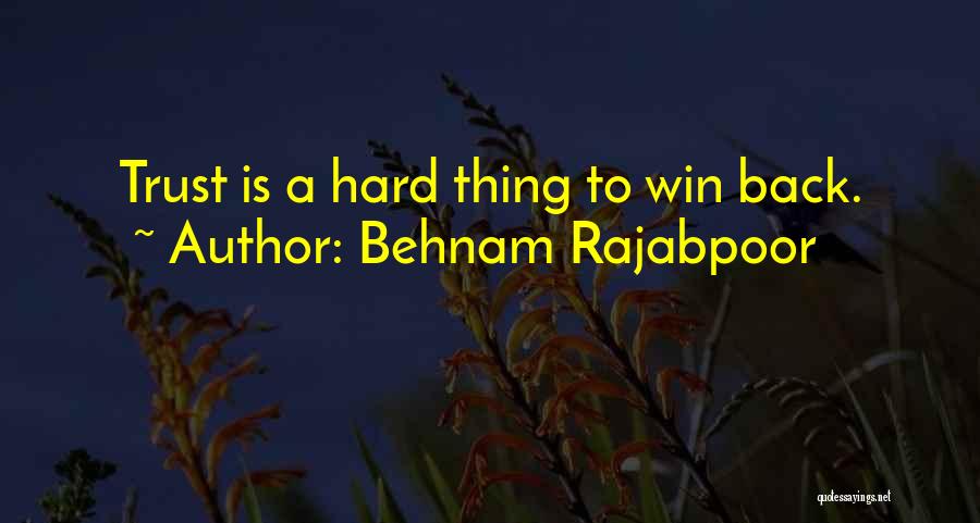 Behnam Rajabpoor Quotes 930711