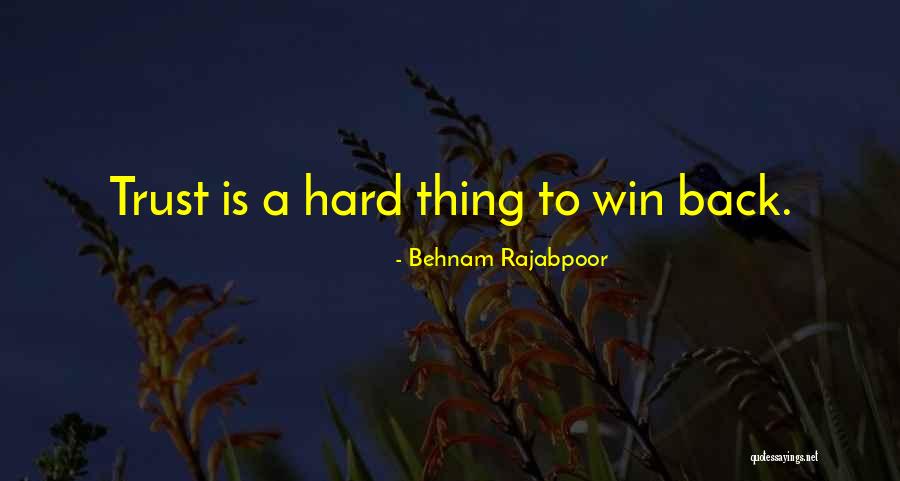 Behnam Rajabpoor Quotes 930711