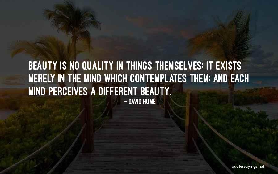 Beholder Quotes By David Hume