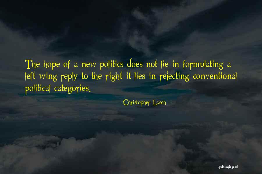 Behrman Chiropractic Quotes By Christopher Lasch