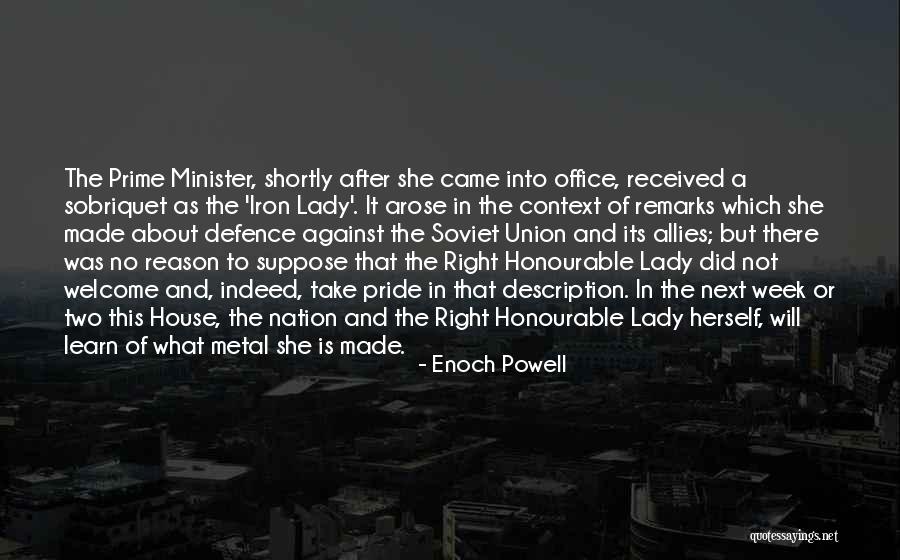 Beijinhos Fofos Quotes By Enoch Powell Beijinhos Fofos Quotes By Enoch Powell