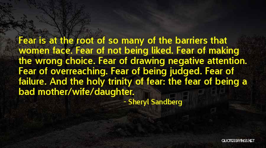 Being A Bad Mother Quotes By Sheryl Sandberg