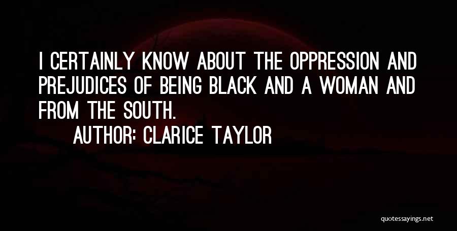 Being A Black Woman Quotes By Clarice Taylor