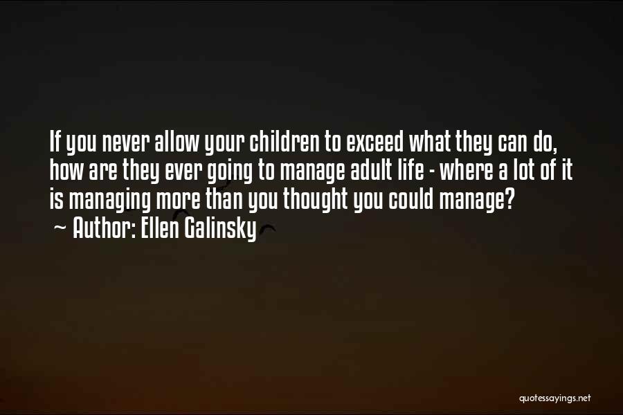 Being A Child Of Divorce Quotes By Ellen Galinsky