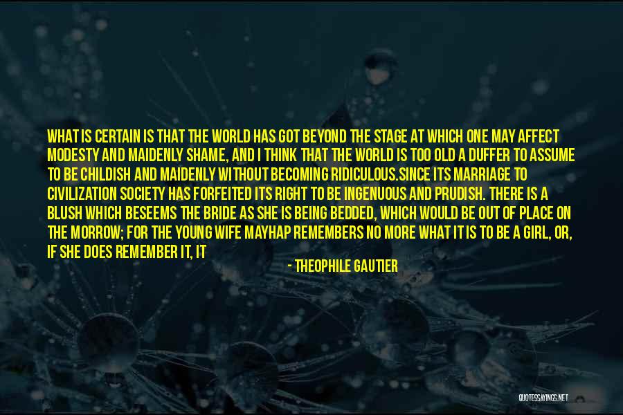 Being A Childish Quotes By Theophile Gautier Being A Childish Quotes By Theophile Gautier