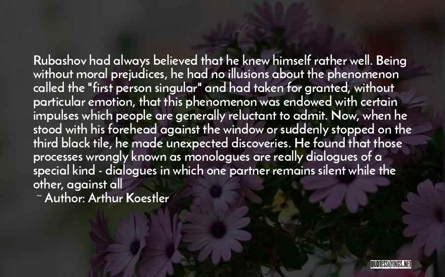 Being A Creep Quotes By Arthur Koestler